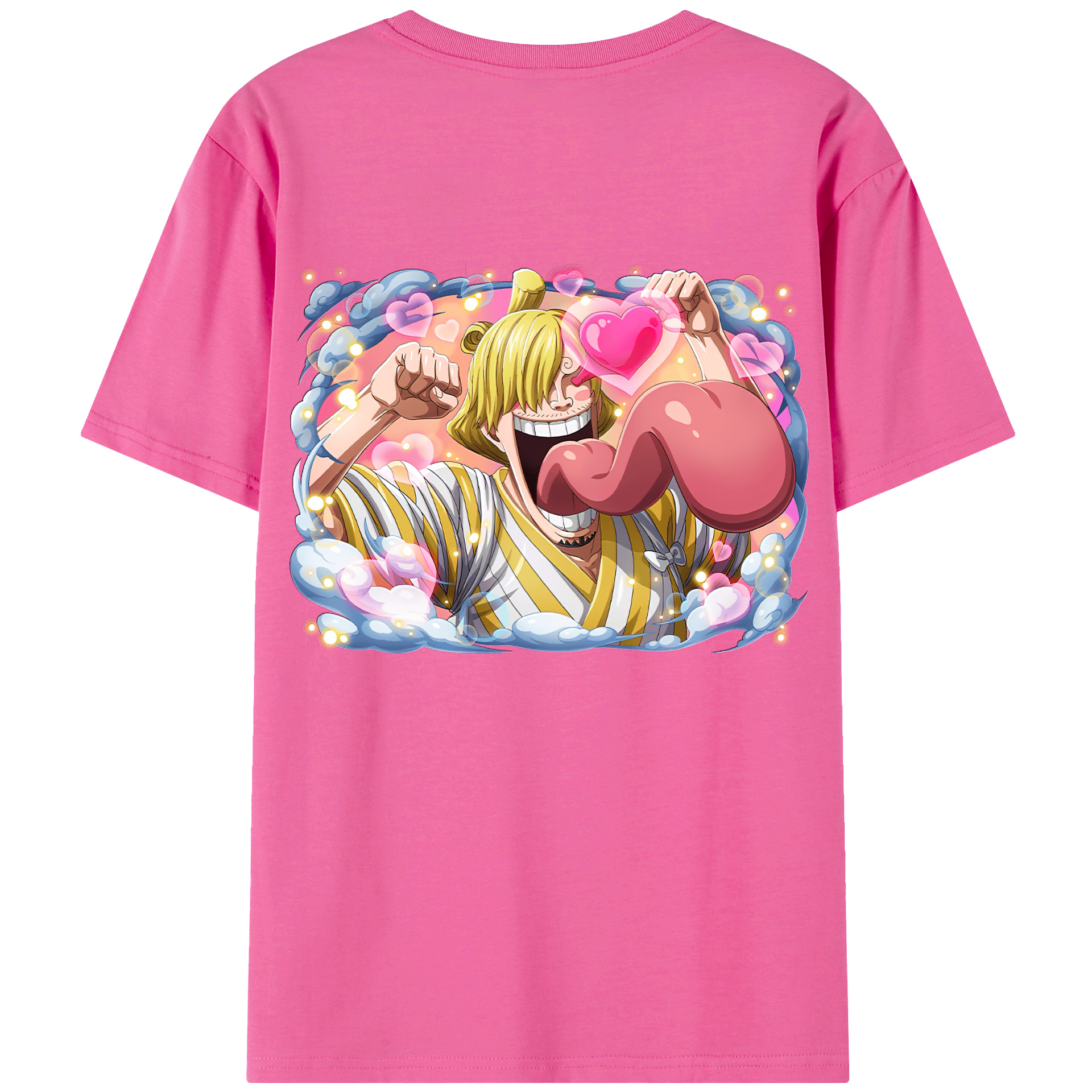 （画像用） ワンピース サンジ ONE PIECE Sanji レディース半袖Tシャツ(バックプリント)